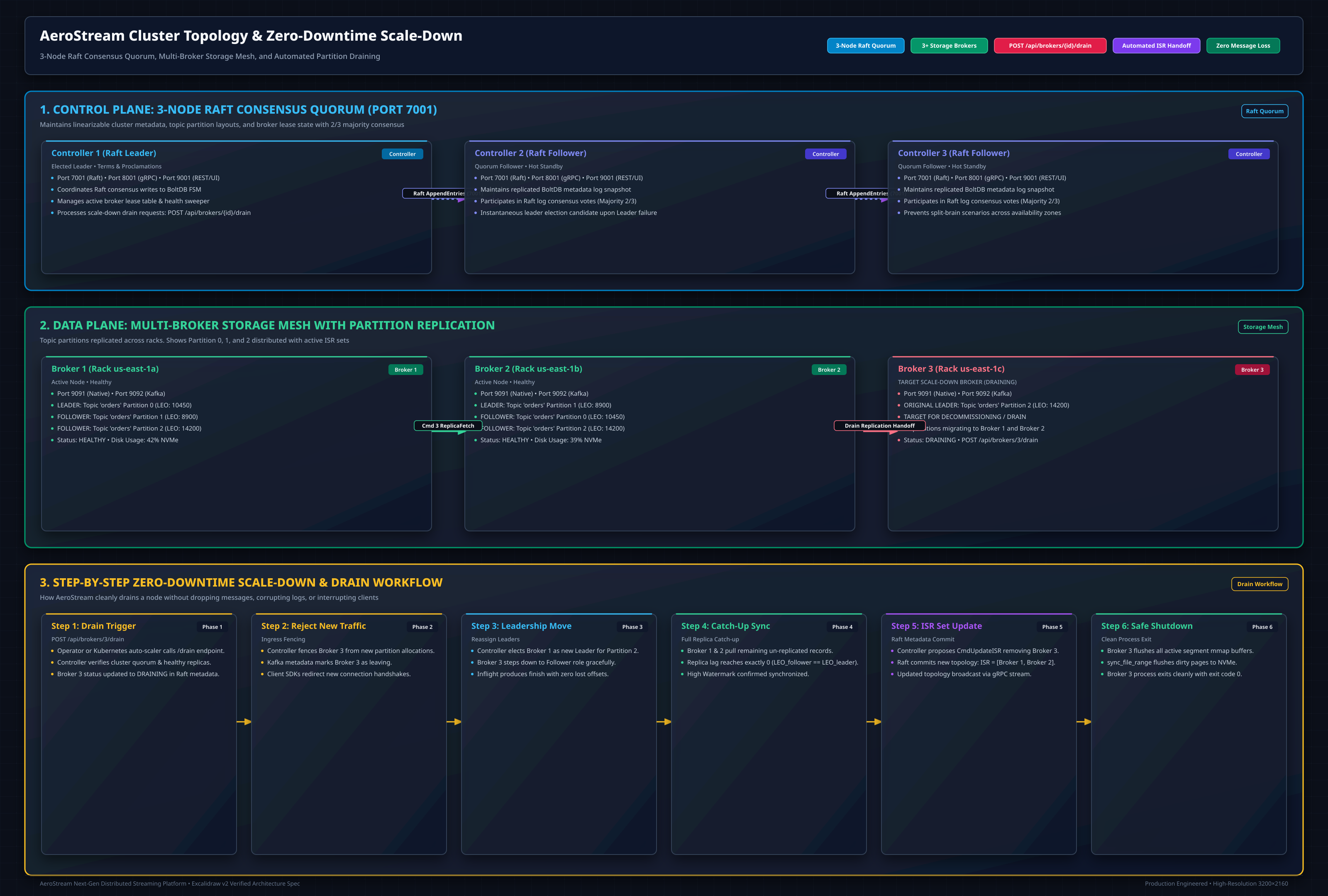 Cluster Topology Scale Down